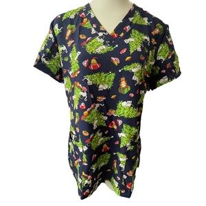 - GT Performance Scrub Top Size Medium